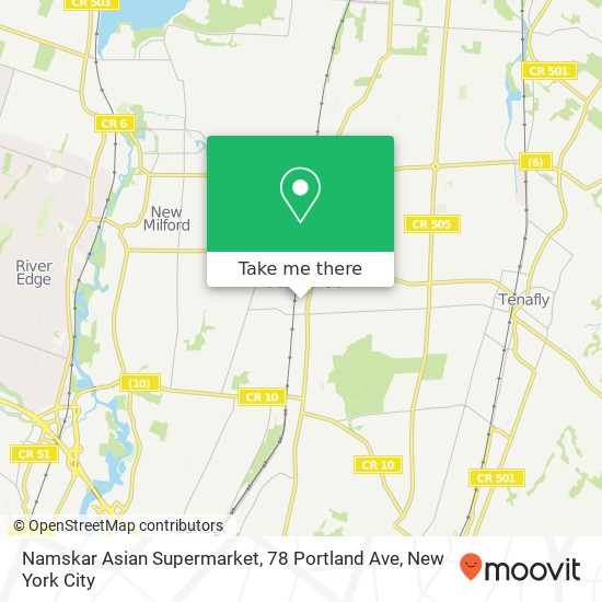 Namskar Asian Supermarket, 78 Portland Ave map