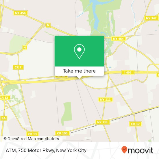 ATM, 750 Motor Pkwy map