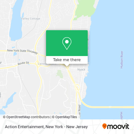 Action Entertainment map