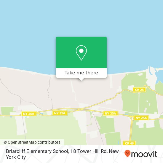 Briarcliff Elementary School, 18 Tower Hill Rd map