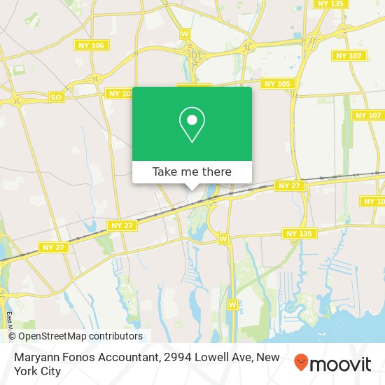 Maryann Fonos Accountant, 2994 Lowell Ave map