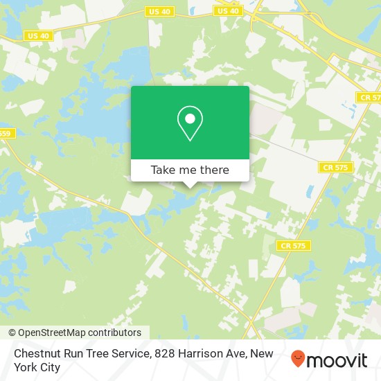 Chestnut Run Tree Service, 828 Harrison Ave map