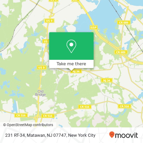 231 RT-34, Matawan, NJ 07747 map