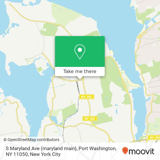 S Maryland Ave (maryland main), Port Washington, NY 11050 map