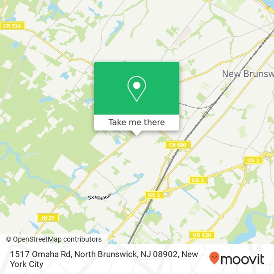1517 Omaha Rd, North Brunswick, NJ 08902 map