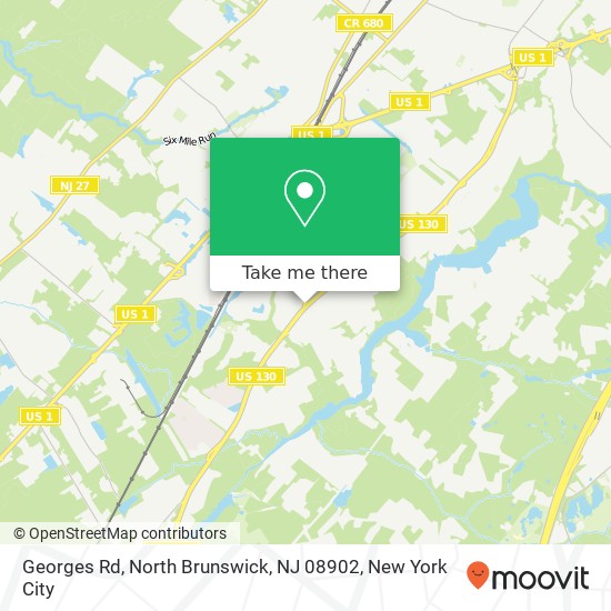 Georges Rd, North Brunswick, NJ 08902 map