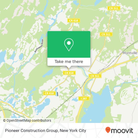 Pioneer Construction Group map