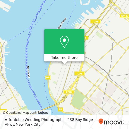 Affordable Wedding Photographer, 238 Bay Ridge Pkwy map