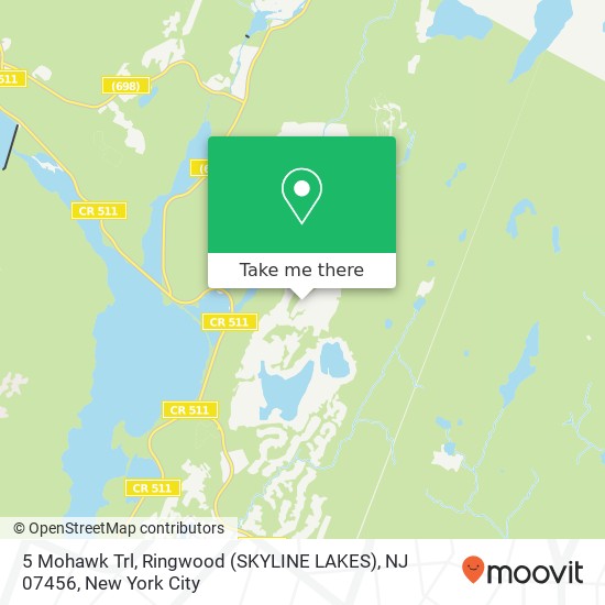 5 Mohawk Trl, Ringwood (SKYLINE LAKES), NJ 07456 map