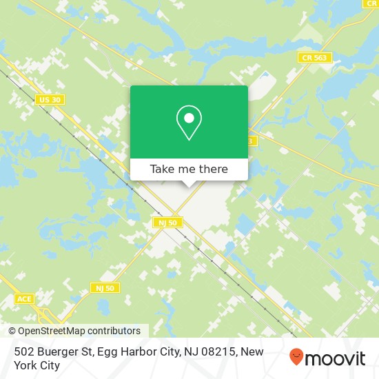 502 Buerger St, Egg Harbor City, NJ 08215 map