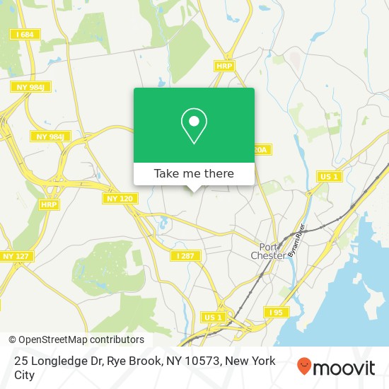 25 Longledge Dr, Rye Brook, NY 10573 map