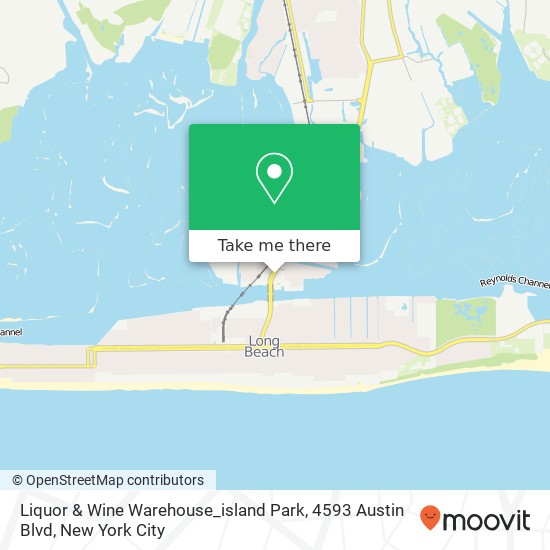 Liquor & Wine Warehouse_island Park, 4593 Austin Blvd map