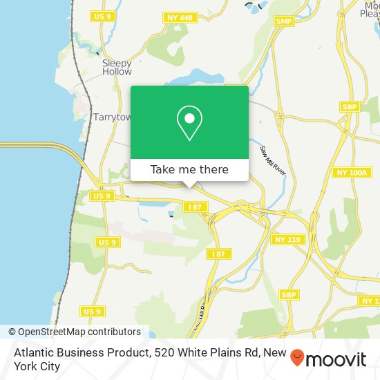 Mapa de Atlantic Business Product, 520 White Plains Rd