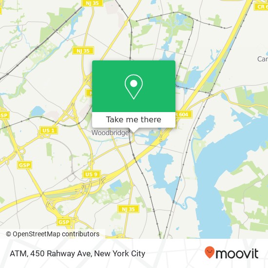 Mapa de ATM, 450 Rahway Ave