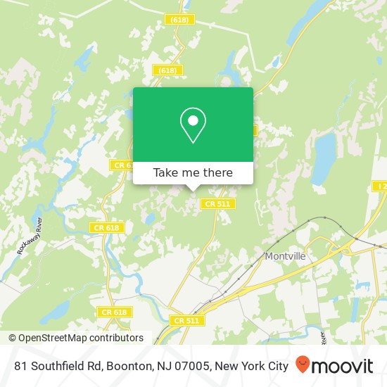 81 Southfield Rd, Boonton, NJ 07005 map