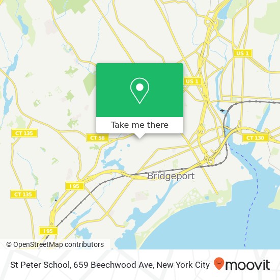 St Peter School, 659 Beechwood Ave map