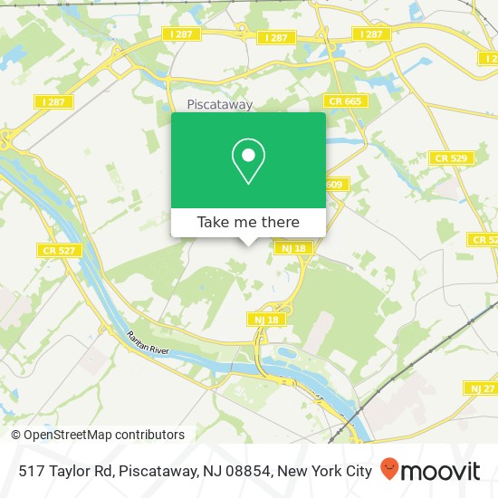 517 Taylor Rd, Piscataway, NJ 08854 map