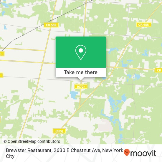 Brewster Restaurant, 2630 E Chestnut Ave map