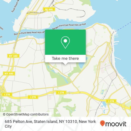 685 Pelton Ave, Staten Island, NY 10310 map