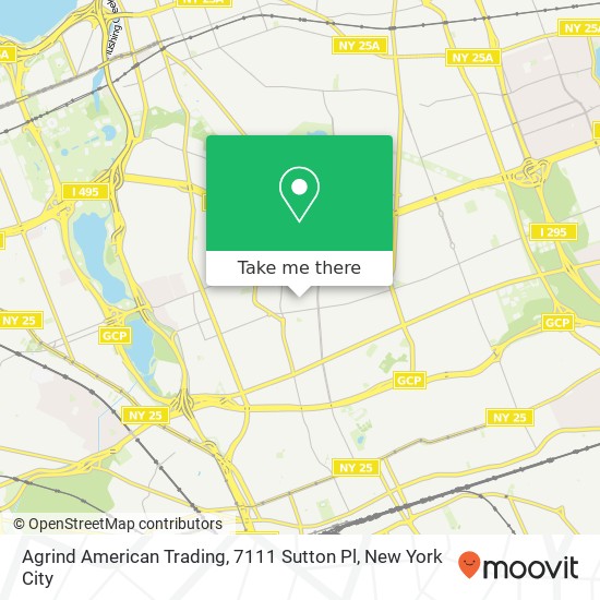 Agrind American Trading, 7111 Sutton Pl map