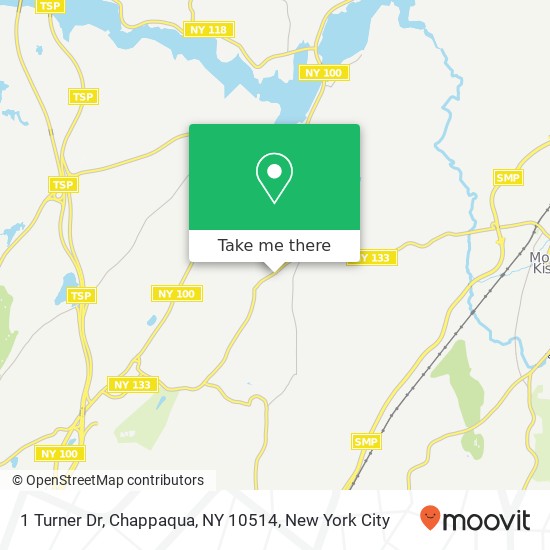 1 Turner Dr, Chappaqua, NY 10514 map