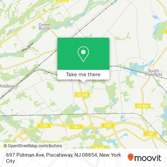 697 Putman Ave, Piscataway, NJ 08854 map
