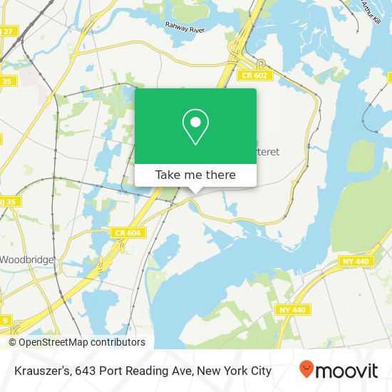 Krauszer's, 643 Port Reading Ave map