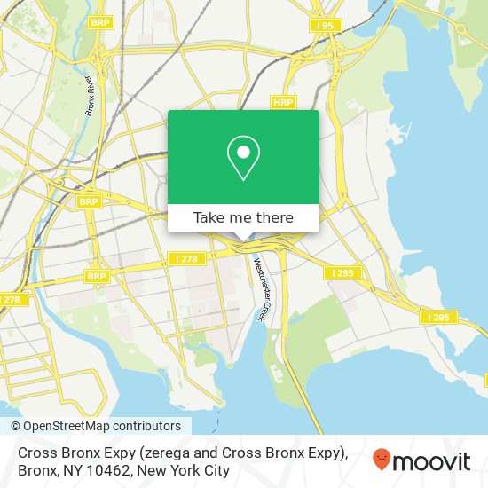 Cross Bronx Expy (zerega and Cross Bronx Expy), Bronx, NY 10462 map