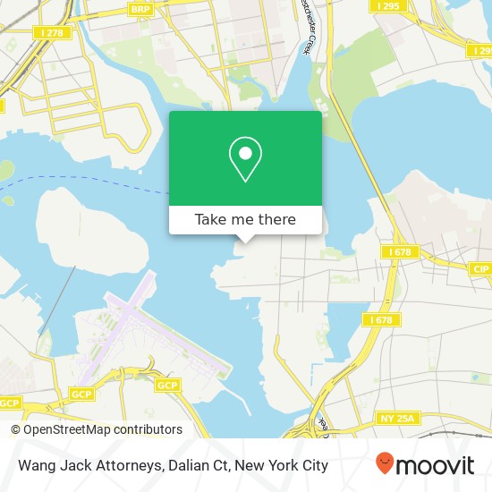 Mapa de Wang Jack Attorneys, Dalian Ct