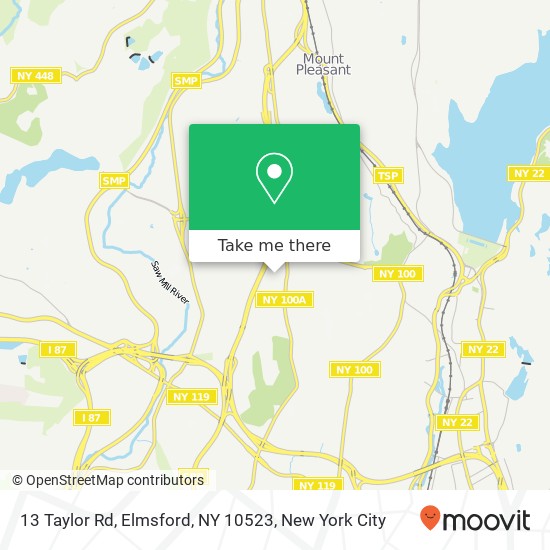 13 Taylor Rd, Elmsford, NY 10523 map