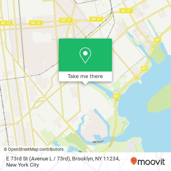E 73rd St (Avenue L / 73rd), Brooklyn, NY 11234 map