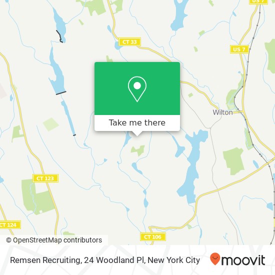 Mapa de Remsen Recruiting, 24 Woodland Pl