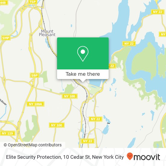 Mapa de Elite Security Protection, 10 Cedar St