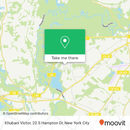 Khubani Victor, 20 S Hampton Dr map