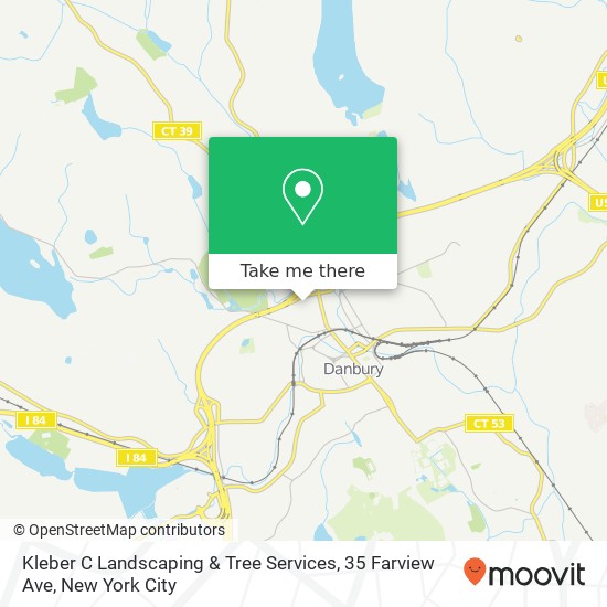 Kleber C Landscaping & Tree Services, 35 Farview Ave map