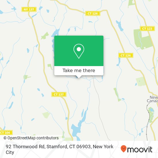 92 Thornwood Rd, Stamford, CT 06903 map