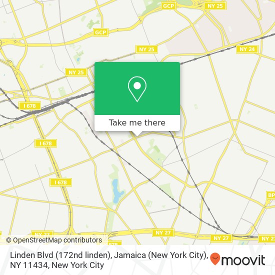 Linden Blvd (172nd linden), Jamaica (New York City), NY 11434 map