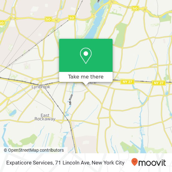 Mapa de Expaticore Services, 71 Lincoln Ave