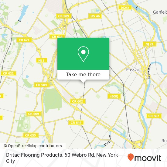 Mapa de Dritac Flooring Products, 60 Webro Rd