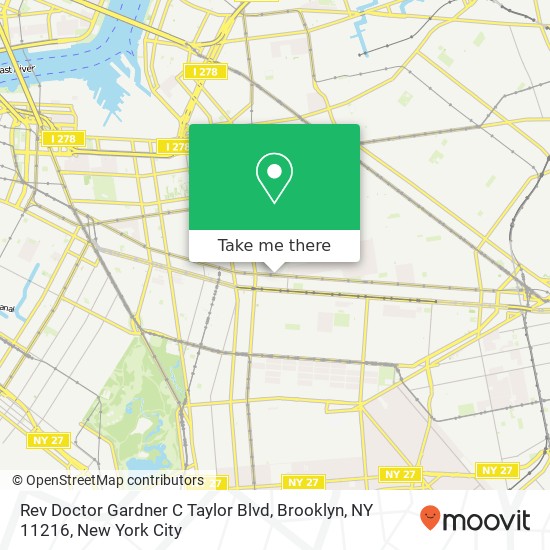 Rev Doctor Gardner C Taylor Blvd, Brooklyn, NY 11216 map