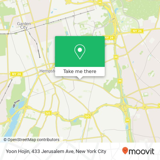 Yoon Hojin, 433 Jerusalem Ave map