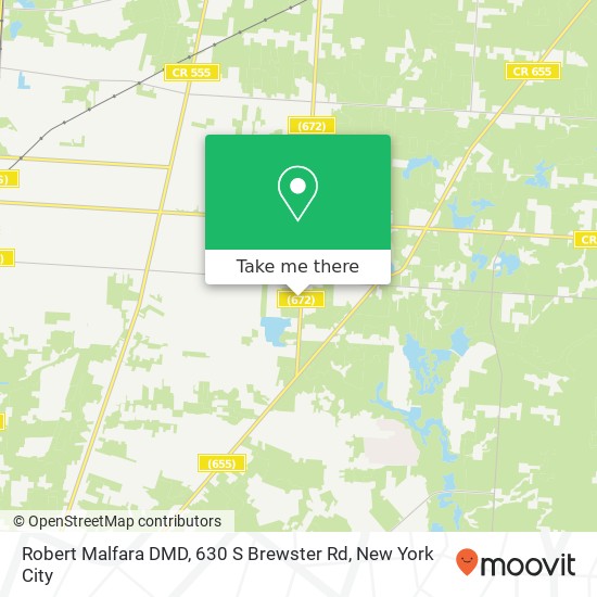 Robert Malfara DMD, 630 S Brewster Rd map