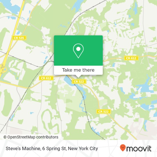 Mapa de Steve's Machine, 6 Spring St