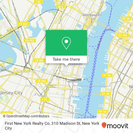 Mapa de First New York Realty Co, 310 Madison St