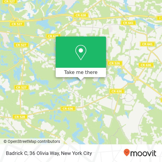 Badrick C, 36 Olivia Way map