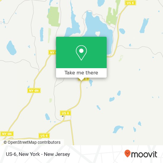 Mapa de US-6, Mahopac, NY 10541
