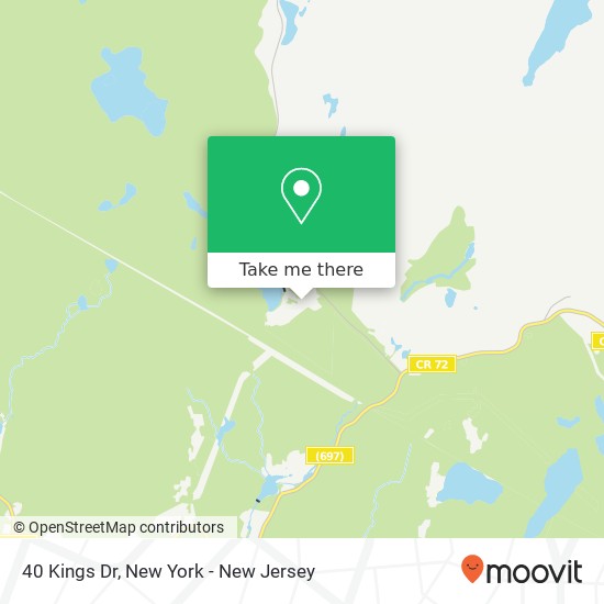40 Kings Dr, Tuxedo Park, NY 10987 map