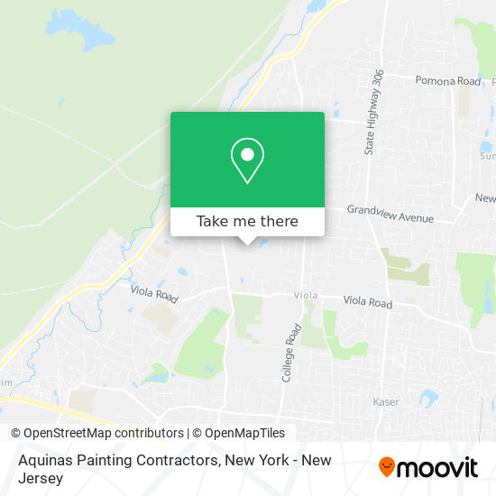 Aquinas Painting Contractors map