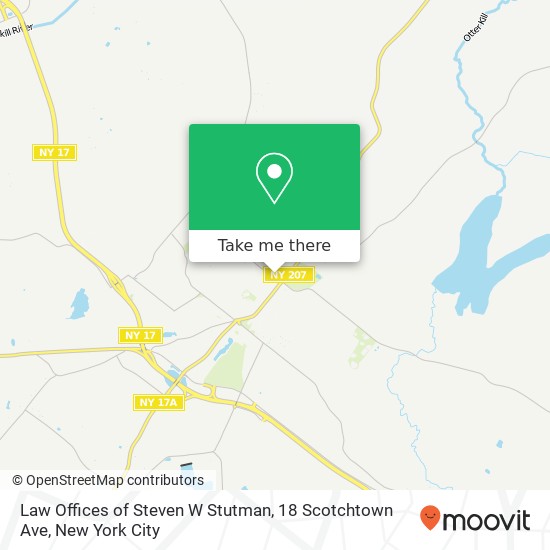Mapa de Law Offices of Steven W Stutman, 18 Scotchtown Ave
