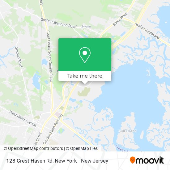 128 Crest Haven Rd map